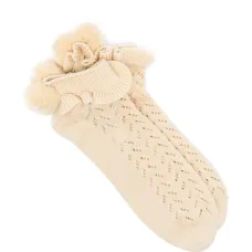 Носки с помпонами