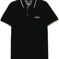 Рубашка поло с вышитым логотипом