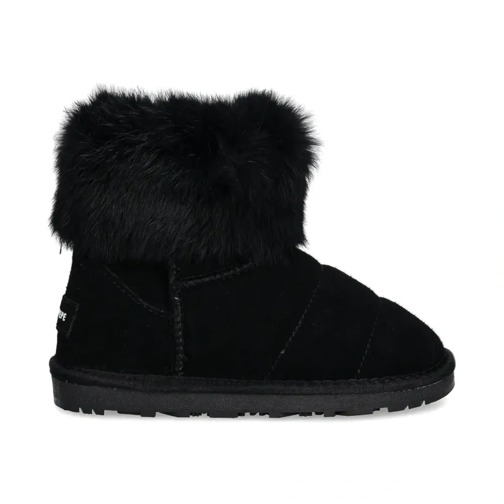 Ботинки с искусственным мехом