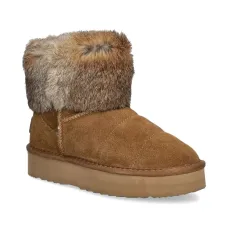 Замшевые ботинки