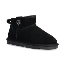 Замшевые ботинки