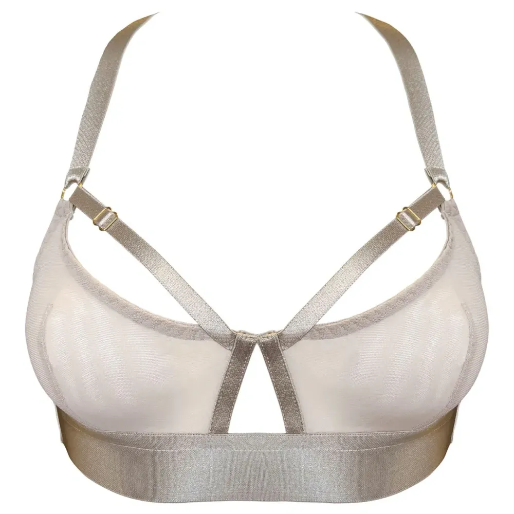 Бюстгальтер с вырезами