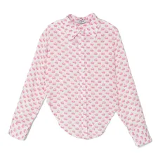 Рубашка с принтом