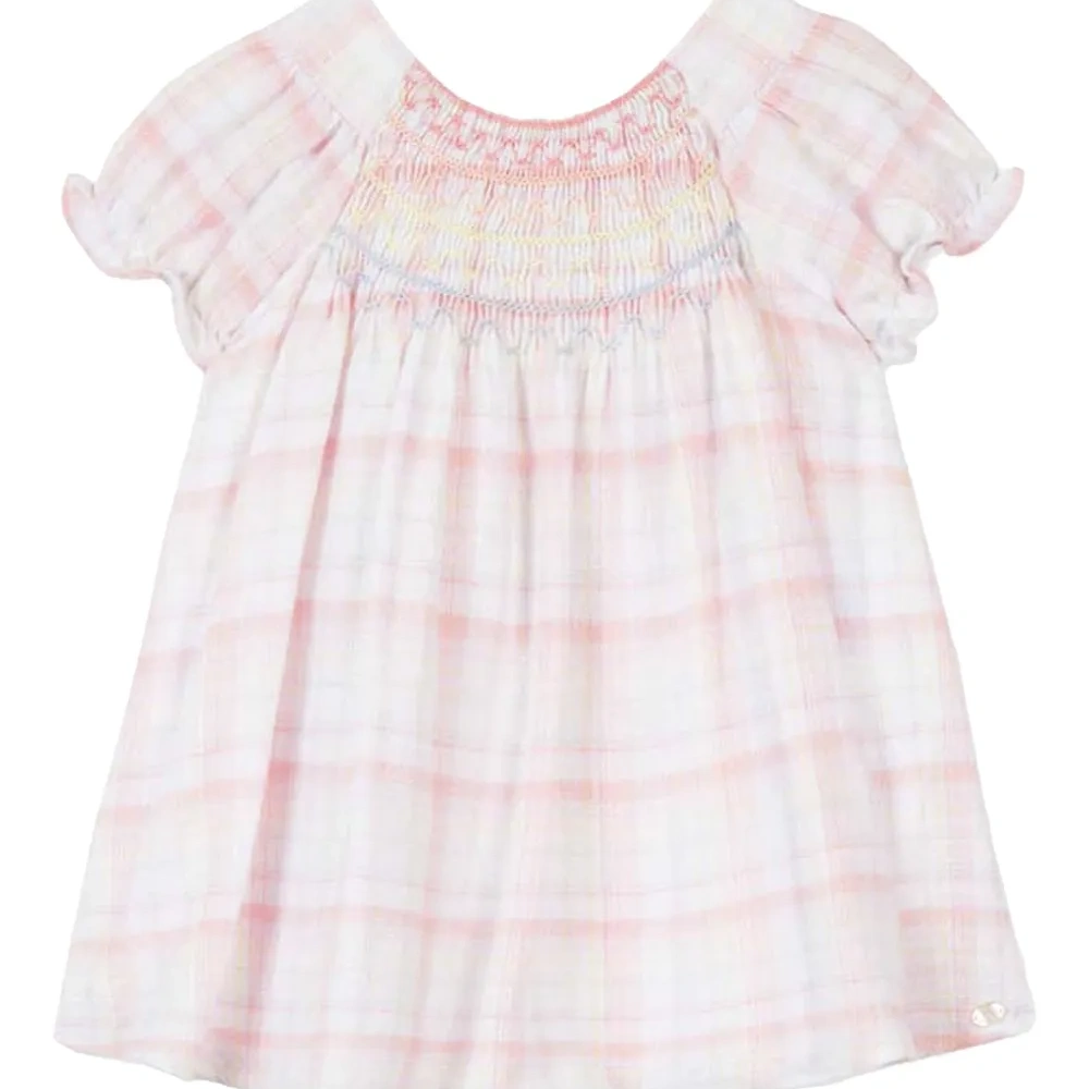 Клетчатое платье