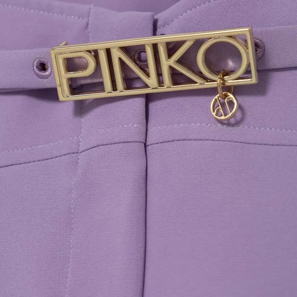 Брюки с поясом