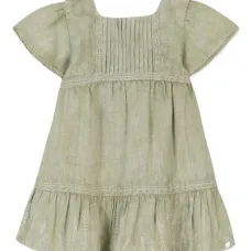 Льняное платье