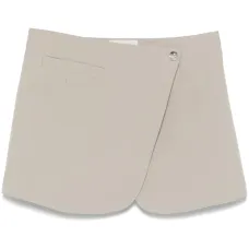 Мини-юбка строгого кроя