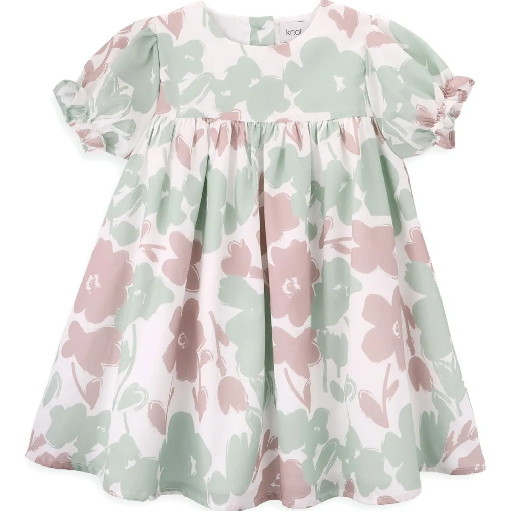 Платье с принтом Big Flowers