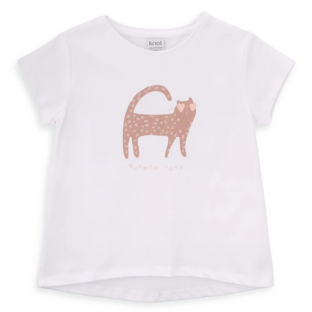 Футболка с принтом Cat