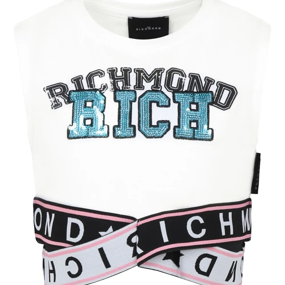 Футболка с перекрестными бретелями