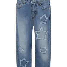 Джинсы с нашивками