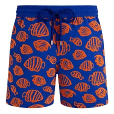 Плавки-шорты Flocked Fishy Vibes