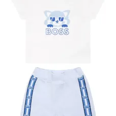 Комплект из футболки и шортов с логотипом