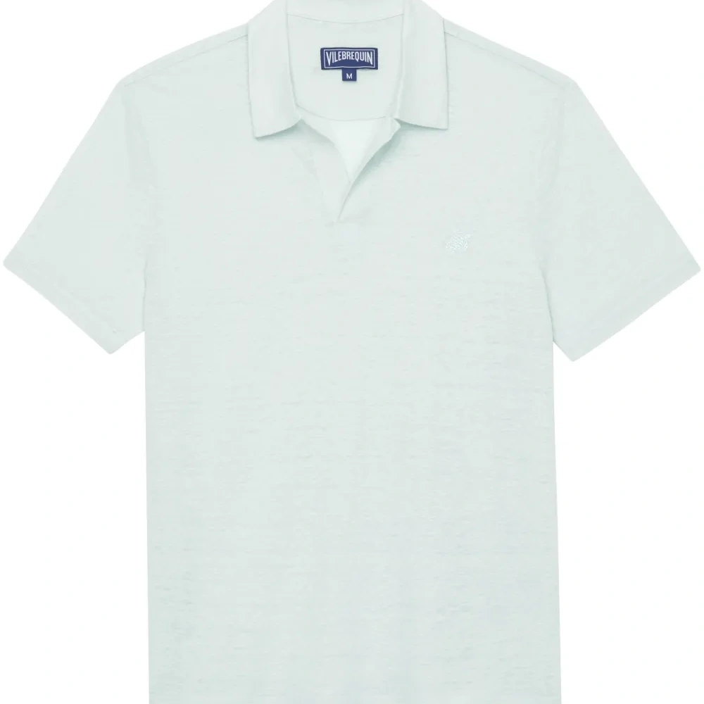 Льняная рубашка поло