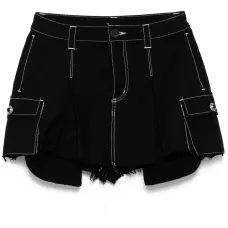 Юбка-шорты со складками