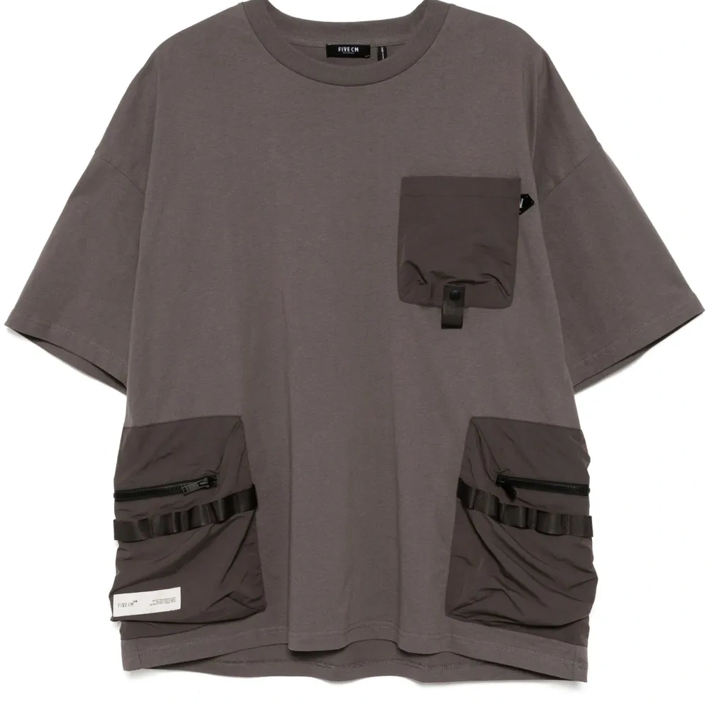 Футболка с круглым вырезом