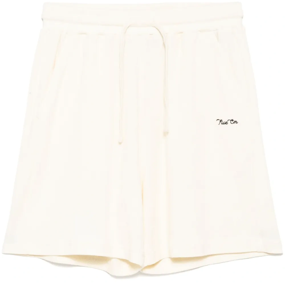 Шорты с вышитым логотипом