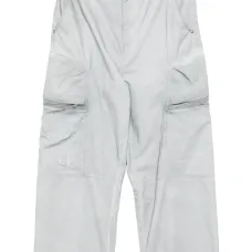 Брюки с вышитым логотипом