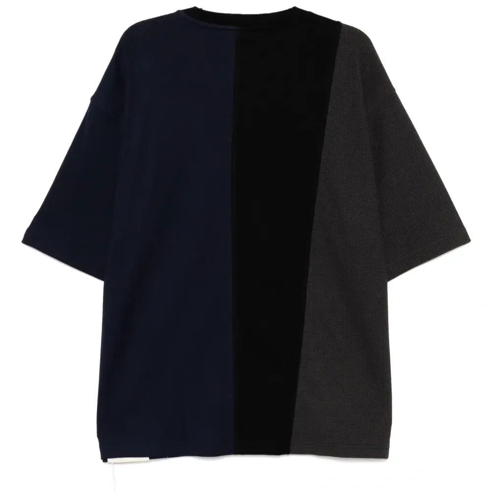 Футболка в технике пэчворк