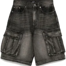 Джинсовые шорты карго