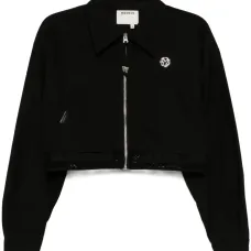 Укороченная куртка с логотипом