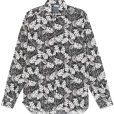 Рубашка с цветочным принтом