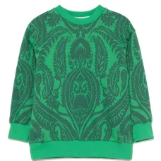Толстовка с принтом пейсли