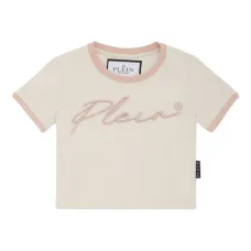 Футболка с вышитым логотипом