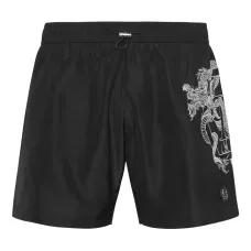 Плавки-шорты с принтом