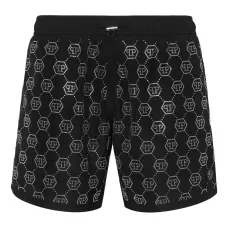 Плавки-шорты с монограммой