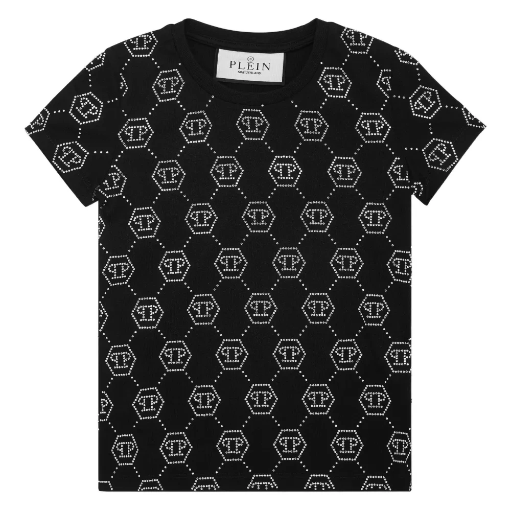 Футболка Pure Monogram Strass