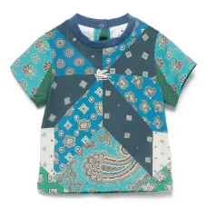 Футболка с принтом пейсли