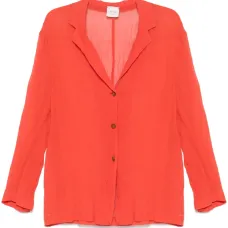 Пиджак с жатым эффектом