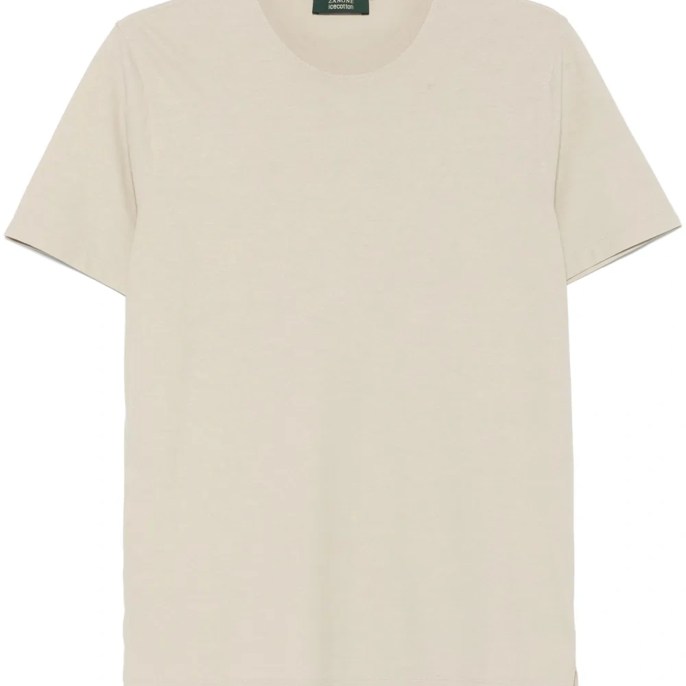 Футболка с круглым вырезом