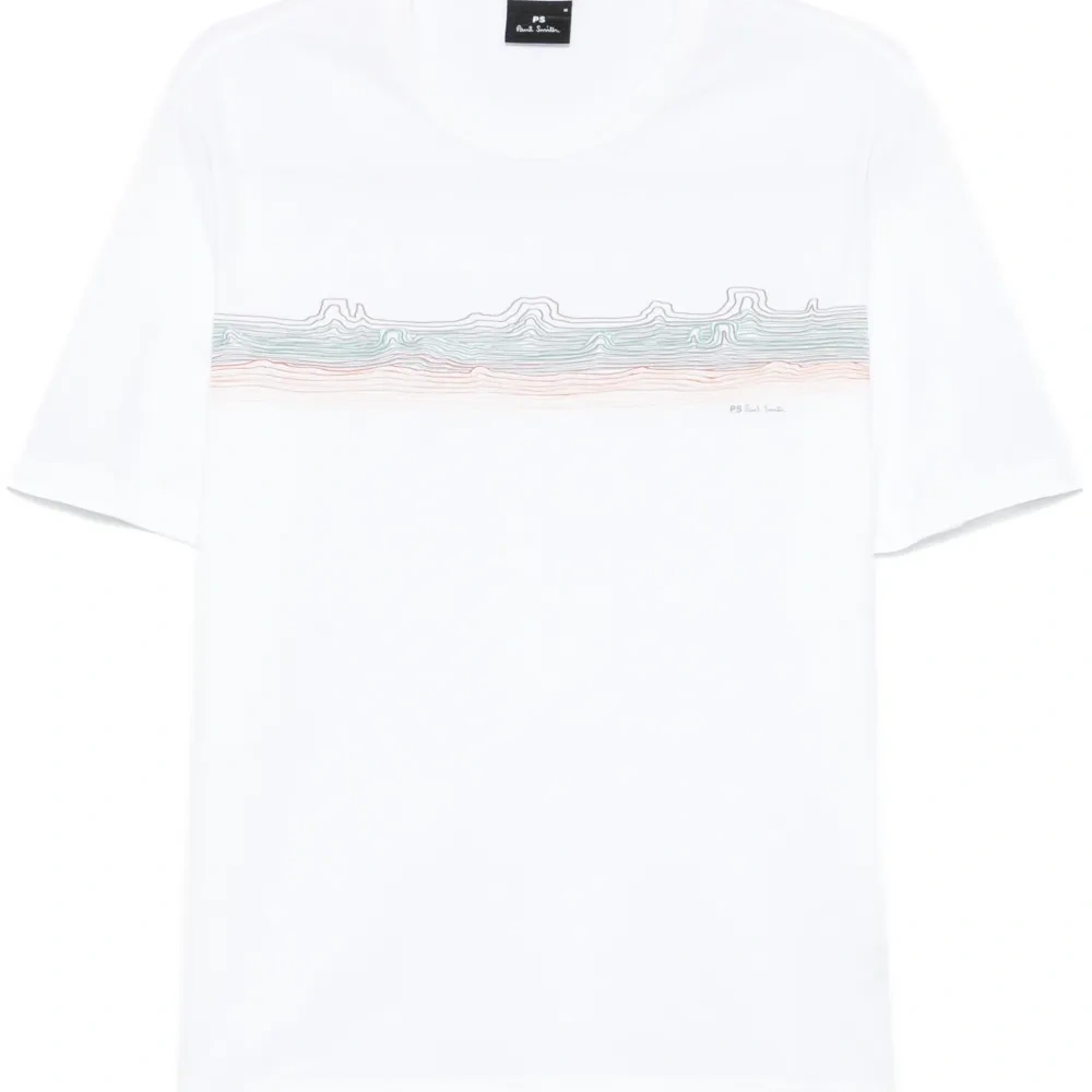 Футболка с принтом Desert Stripe