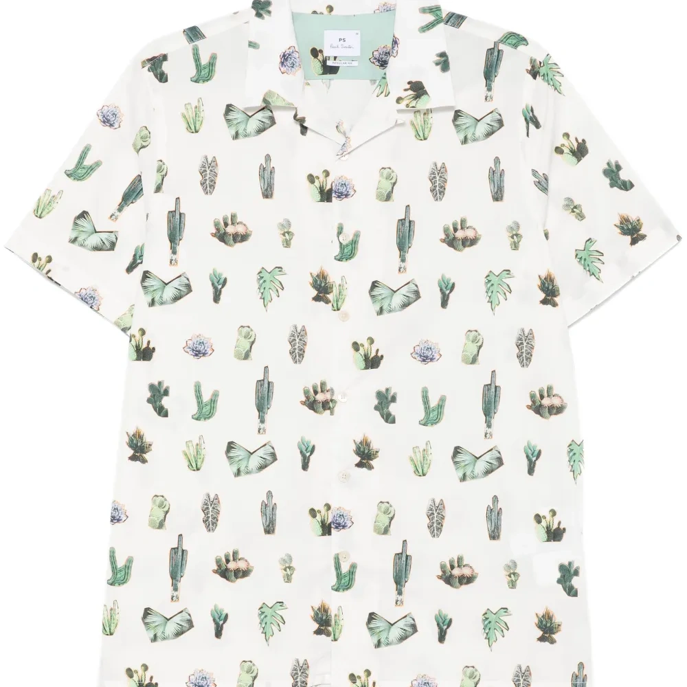 Рубашка с принтом Prickly Pear