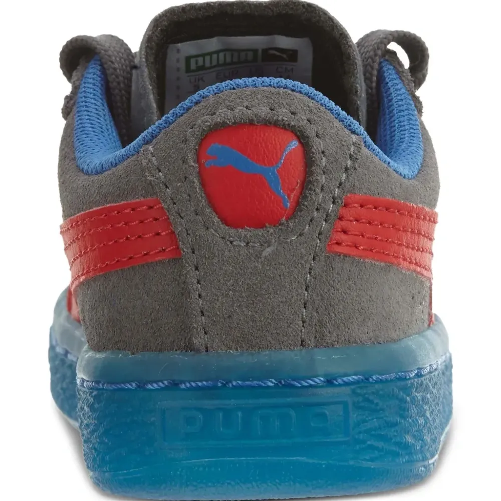 Замшевые кроссовки