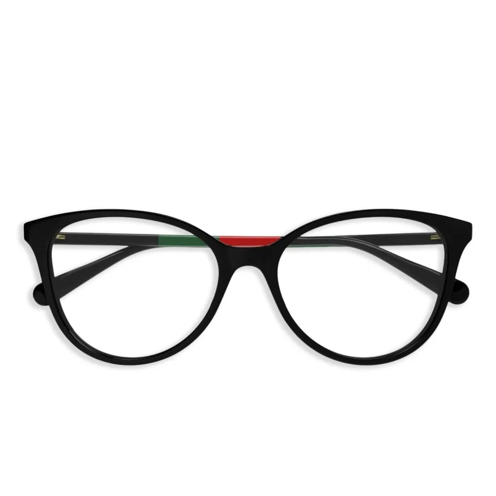 Очки в оправе 'кошачий глаз'