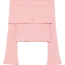 Свитер с открытыми плечами