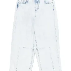 Джинсы с эффектом потертости