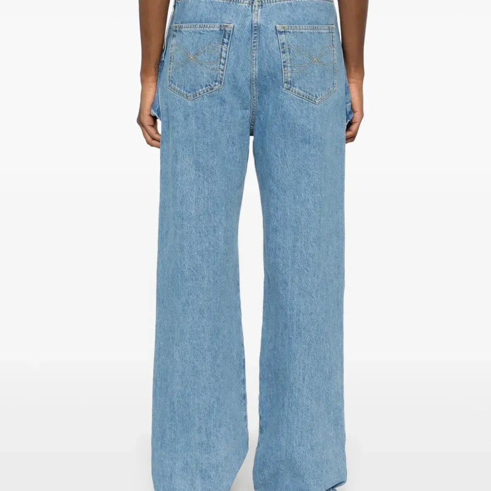 Джинсы с бантом