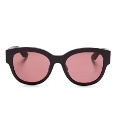 Солнцезащитные очки в круглой оправе