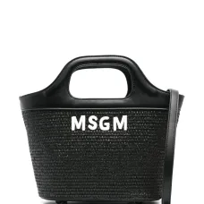 Сумка-тоут с вышитым логотипом