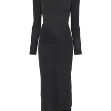 Трикотажное платье макси