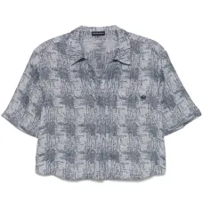 Жаккардовая рубашка с узором Жаккардовая рубашка с узором