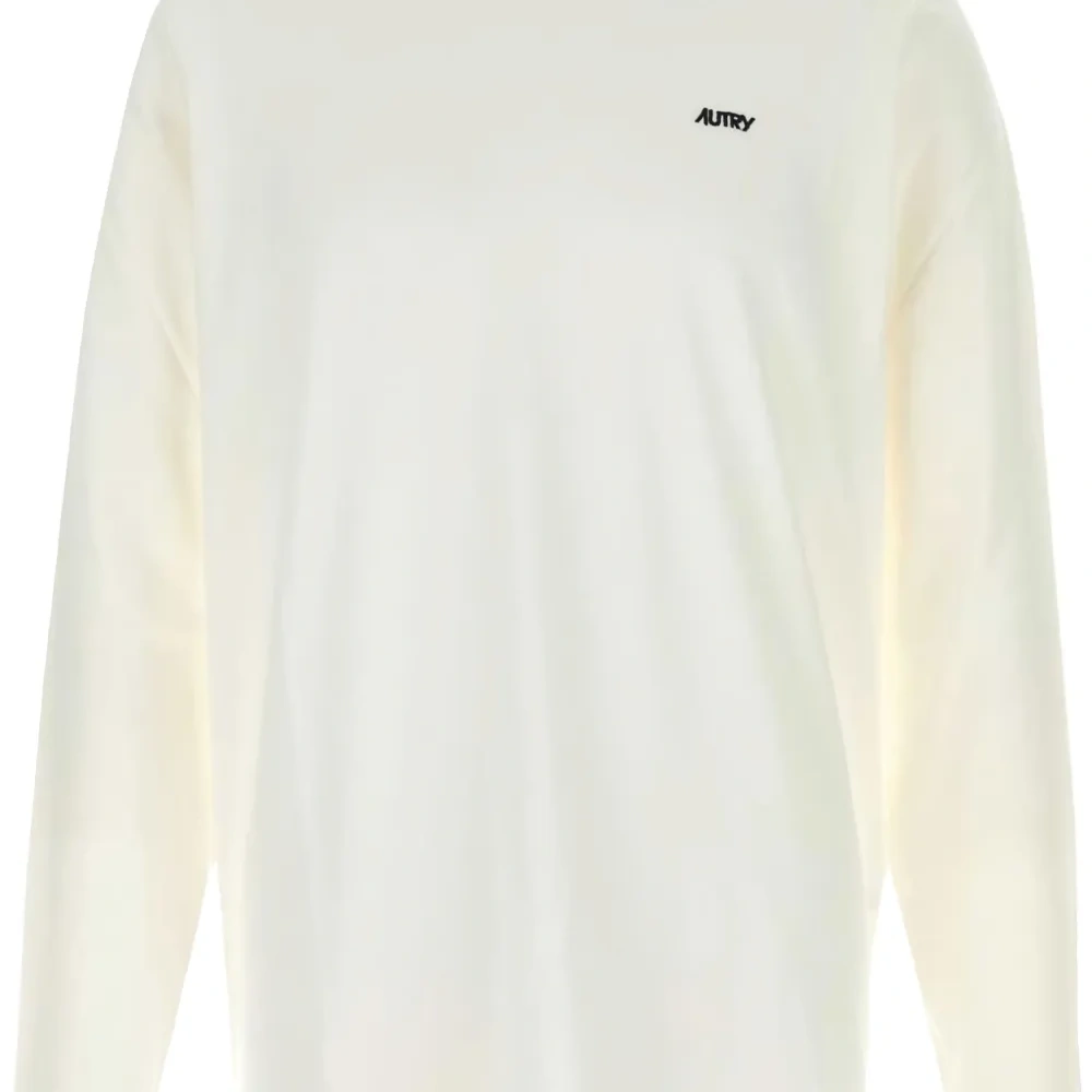 Футболка с длинными рукавами и вышитым логотипом