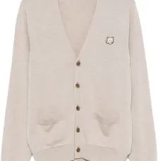 Кардиган с нашивкой Bold Fox Head Patch