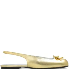 Кожаные балетки