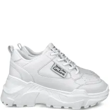 Кожаные кроссовки