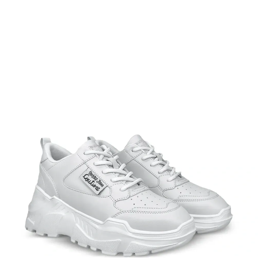 Кожаные кроссовки